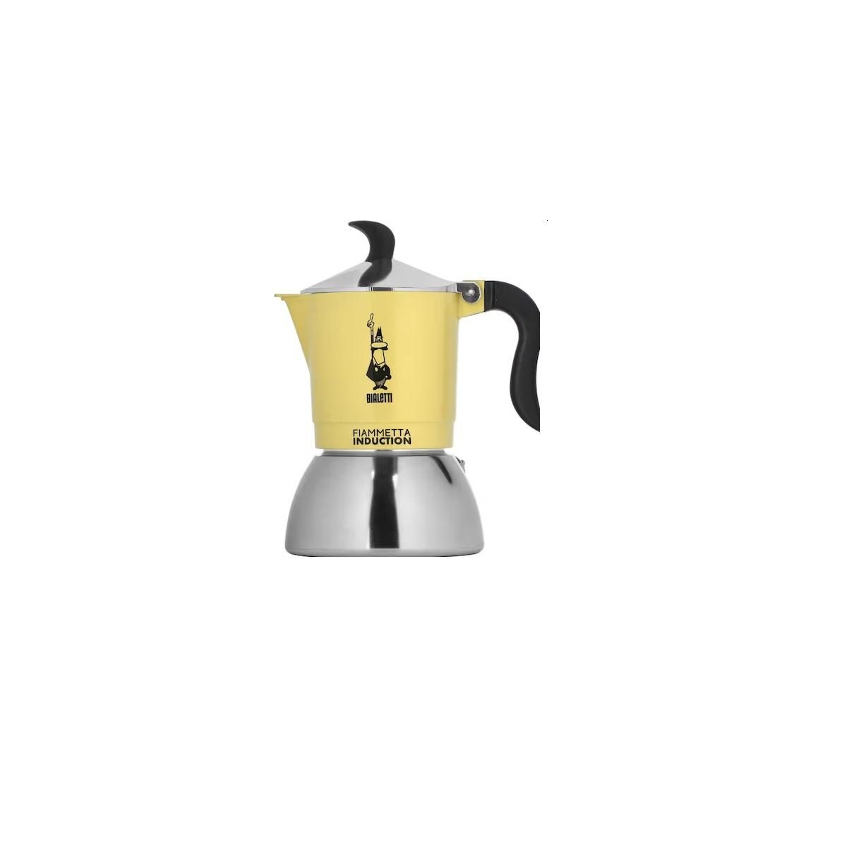 BIALETTI Cafetière italienne 4 tasses jaune pastel - 0006578