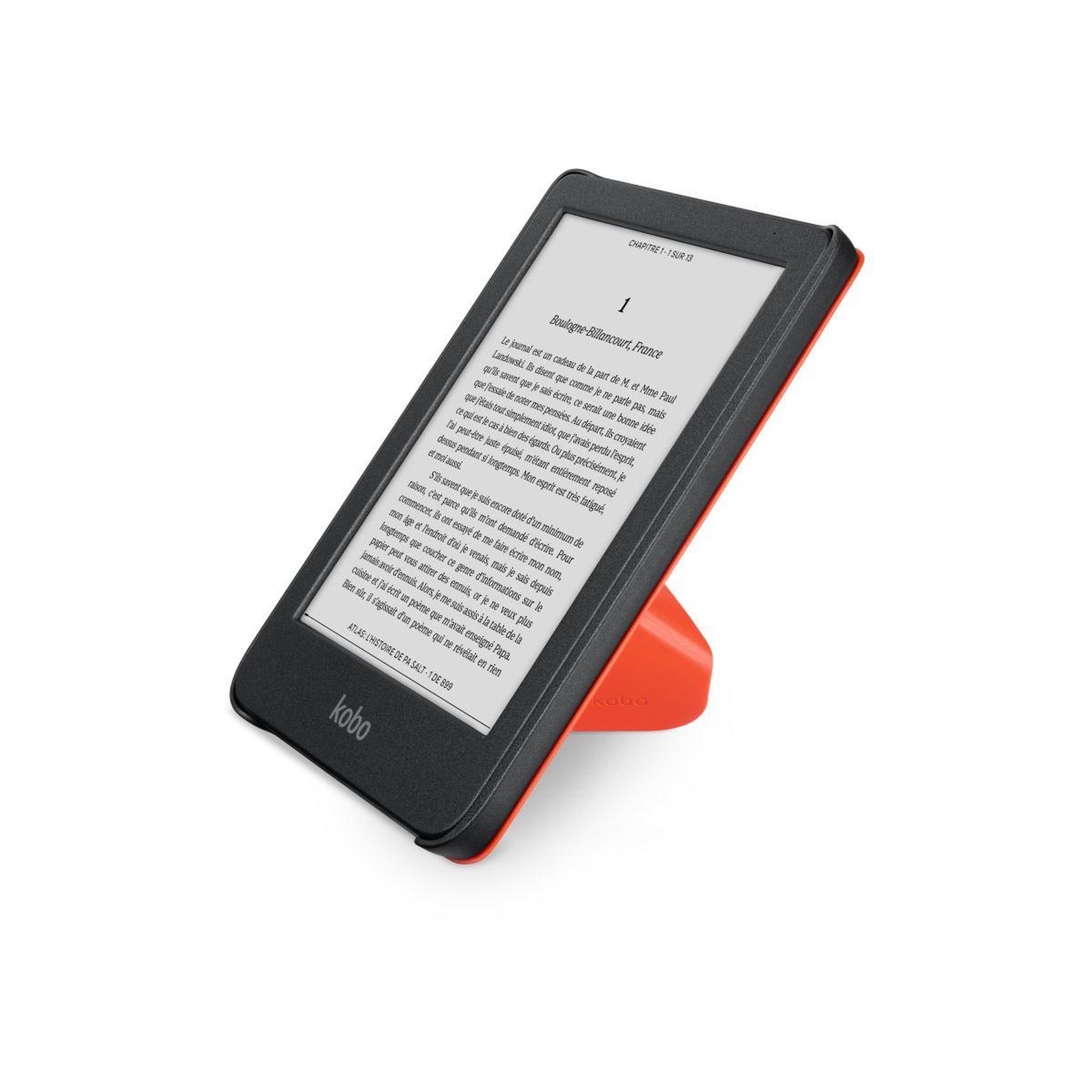 Voir la diapositive 4 : kobo Pochette clara colour/bw sleepcover rouge