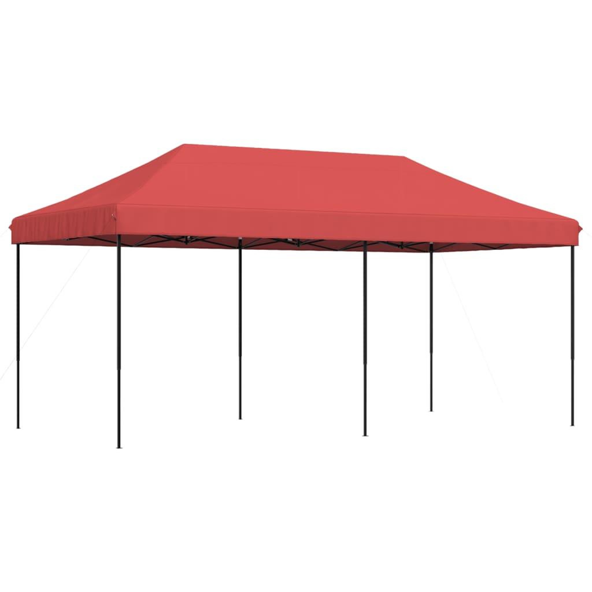 Voir la diapositive 5 : VIDAXL Tente de reception pliable escamotable bordeaux 580x292x315 cm
