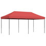 Voir la diapositive 5 : VIDAXL Tente de reception pliable escamotable bordeaux 580x292x315 cm