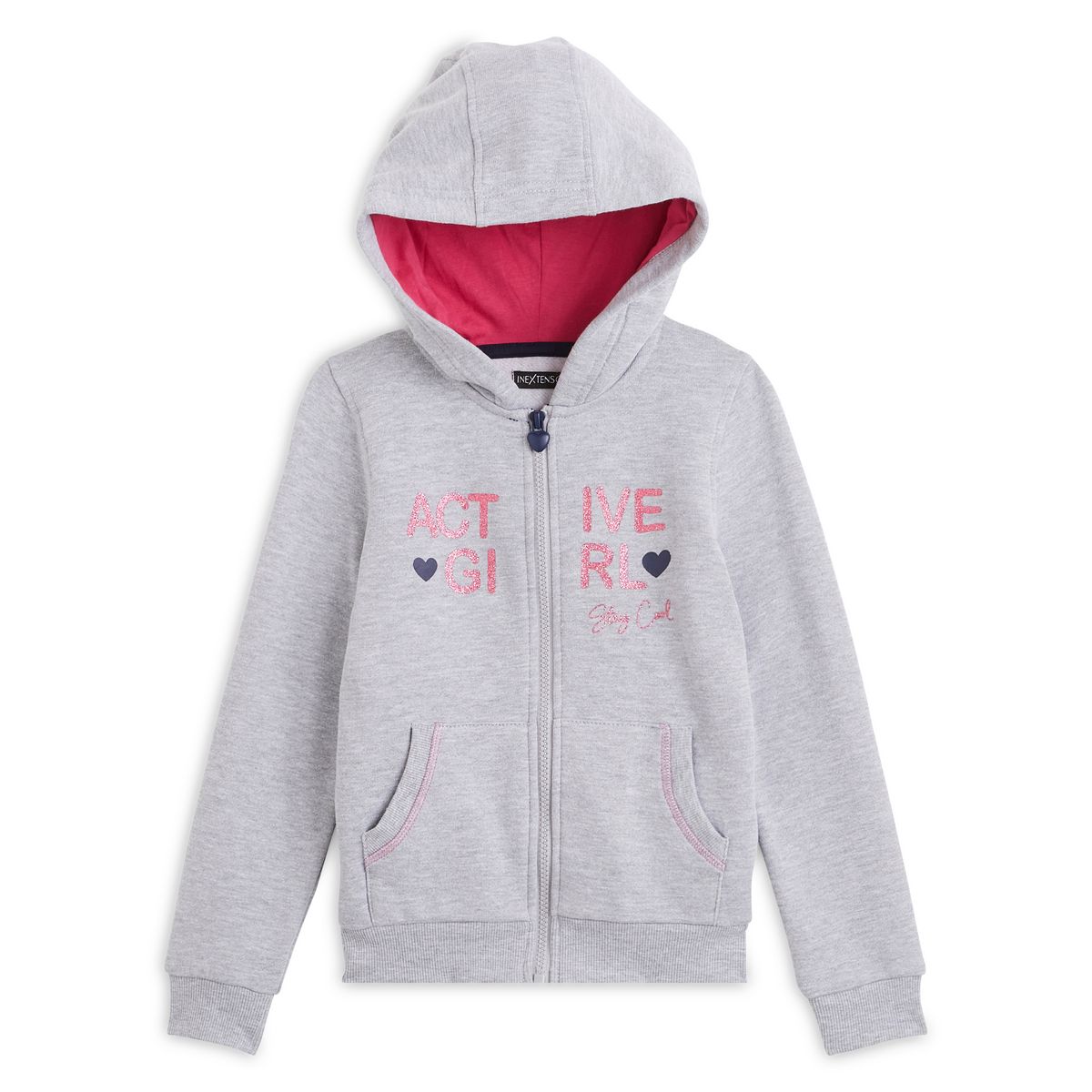 INEXTENSO Sweat zippé de sport fille