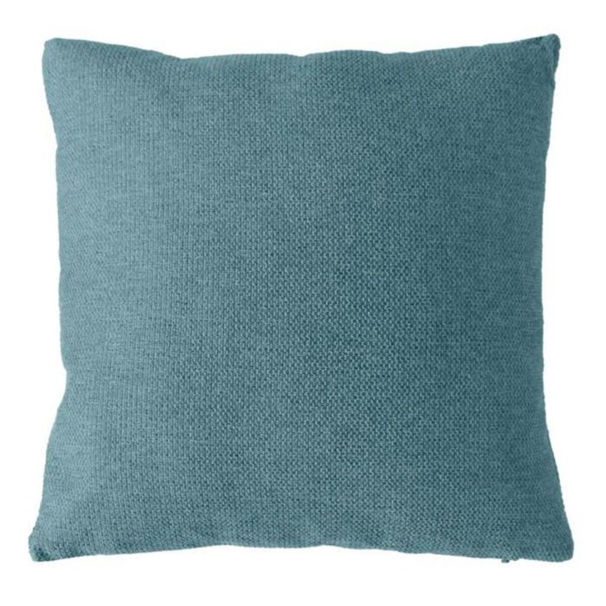 Paris Prix Coussin Déco en Velours  Lagarta  40x40cm Bleu Canard