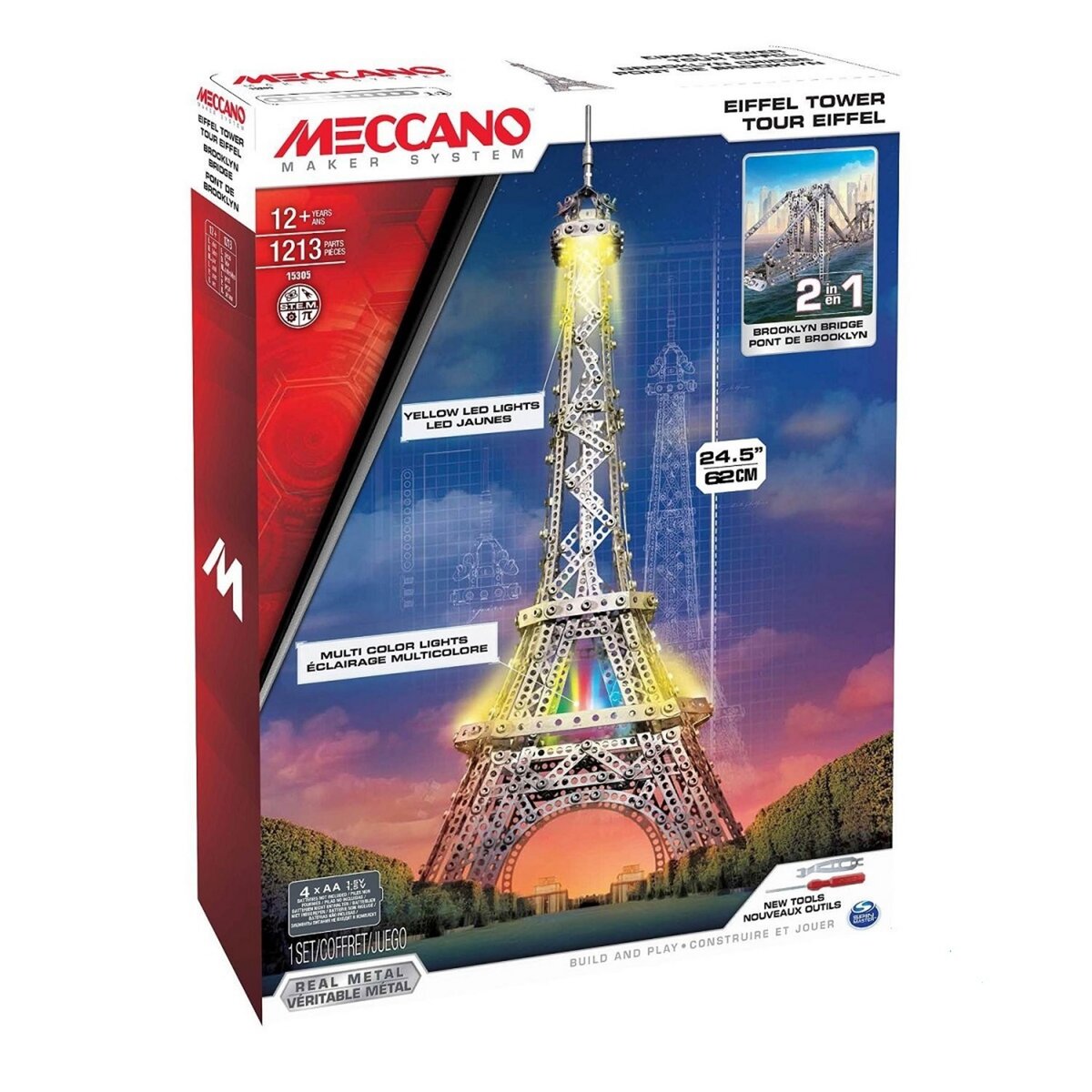Tour Eiffel Lumineuse Meccano - Meccano