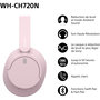 Voir la diapositive 2 : SONY Casque WH-CH720N Rose