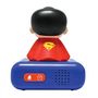 Voir la diapositive 2 : Lexibook Réveil avec veilleuse Superman en 3D