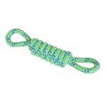 Paris Prix Jouet pour Chien  Corde Nœud 2 Poignées  36cm Vert