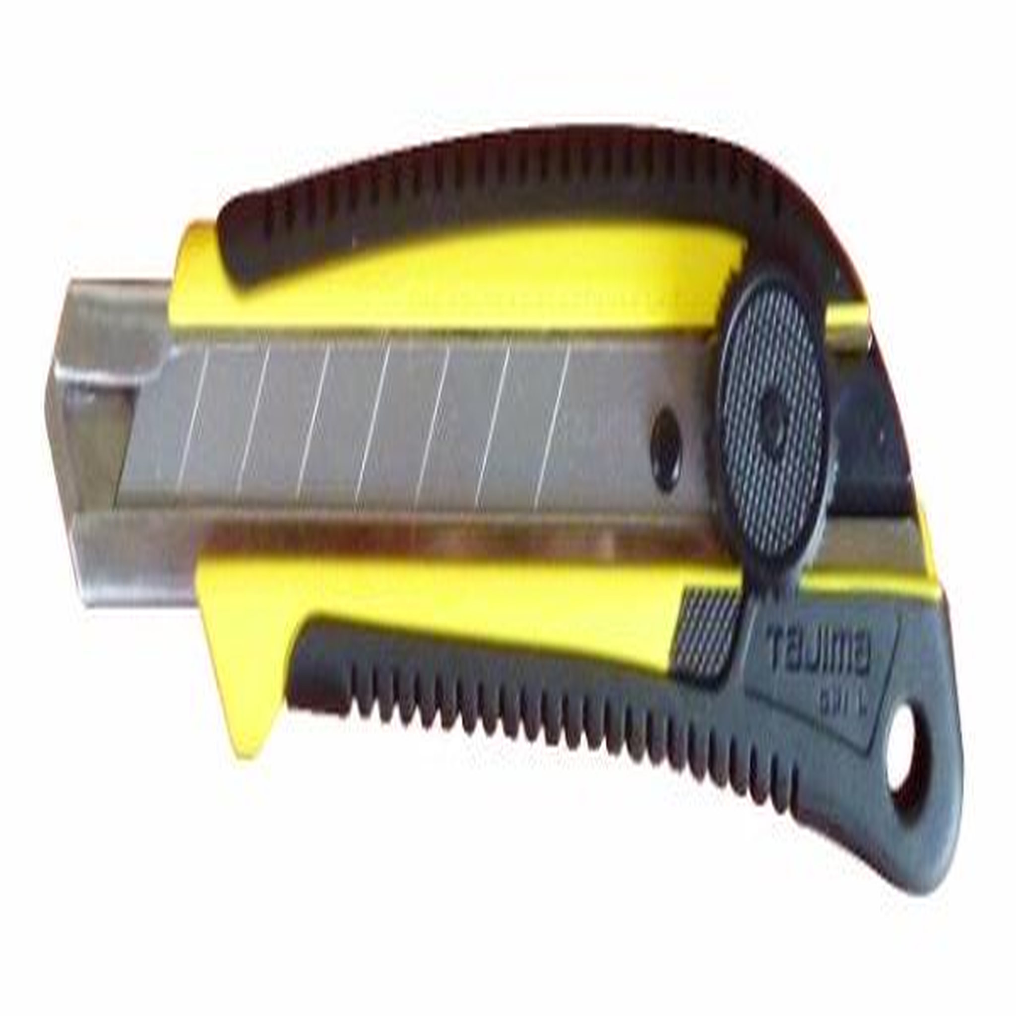 TAJIMA Cutter 18 mm bi-matière (blocage à molette crantée)