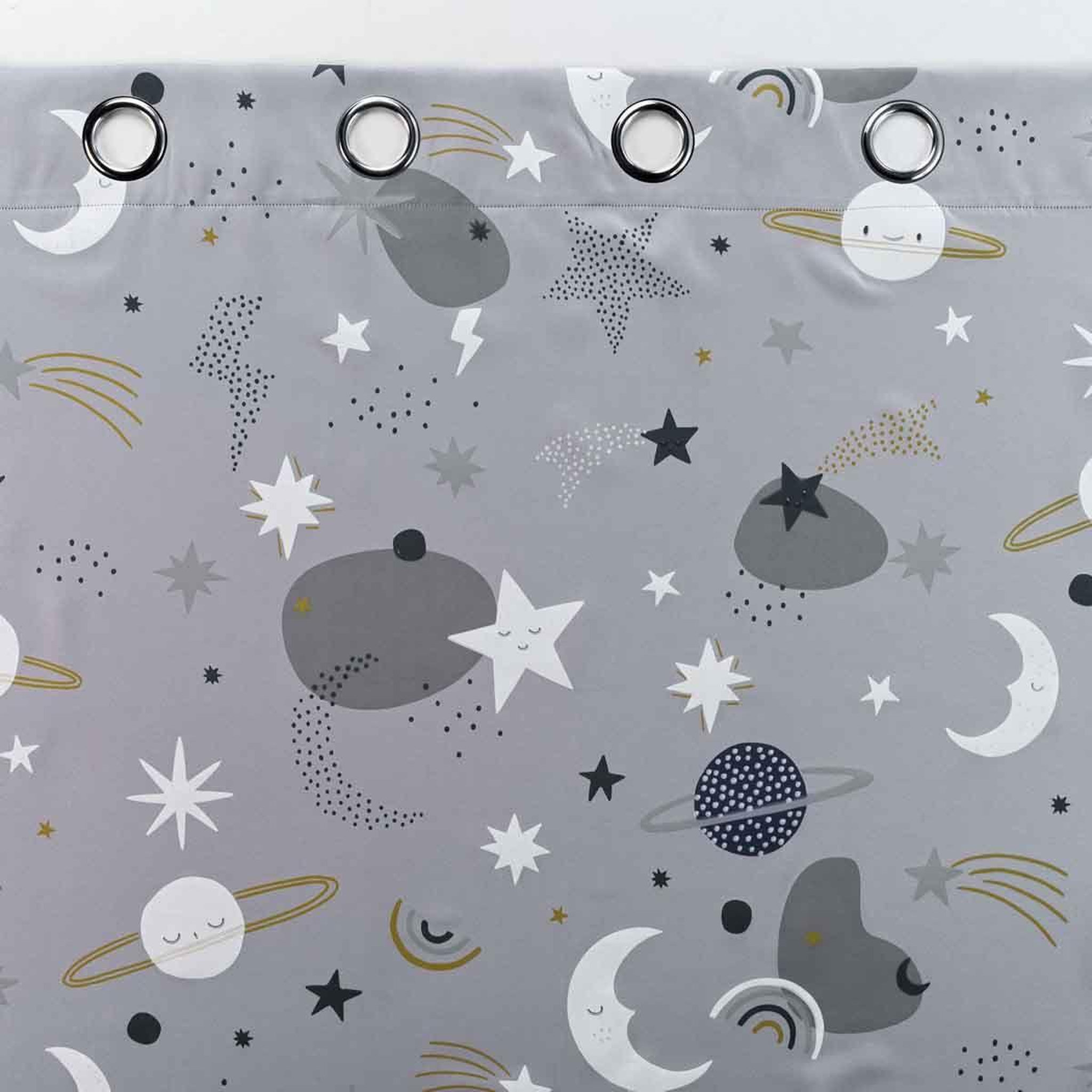 Voir la diapositive 3 : Douceur d'Intérieur Rideau Occultant  Moonlight  140x260cm Gris