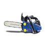 Voir la diapositive 1 : GOODYEAR Tronçonneuse Elagueuse thermique Lame 25cm système anti vibrations Moteur 2T 25Cm3 GOODYEAR