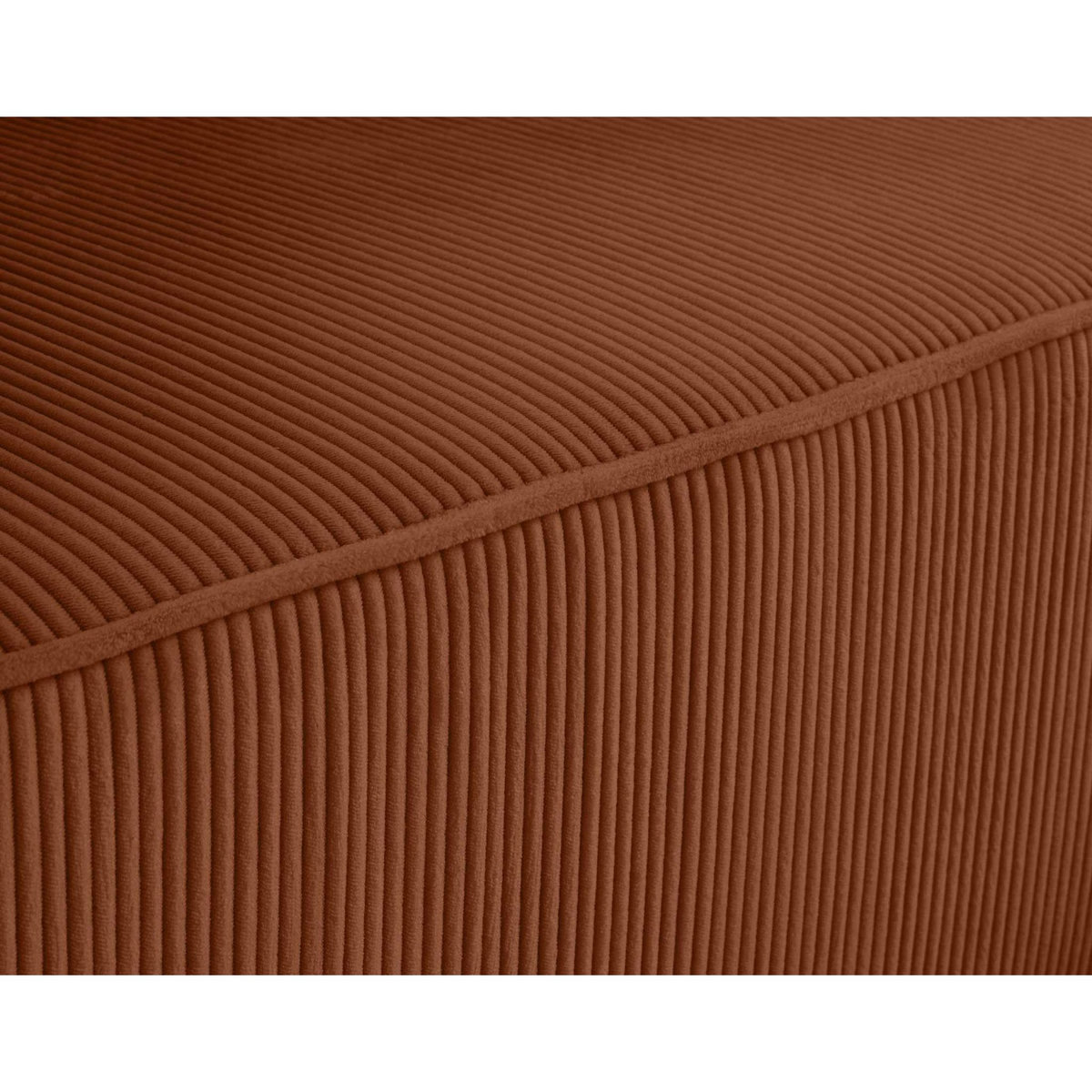 BEST MOBILIER Saphir - canapé d'angle réversible 4 places - convertible avec coffre - en velours côtelé