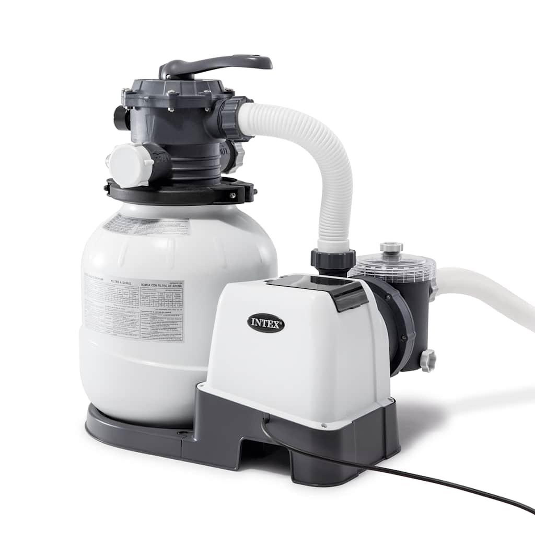 INTEX Intex pompe de filtration a sable krystal clear 26646gs 7,9 m³/h