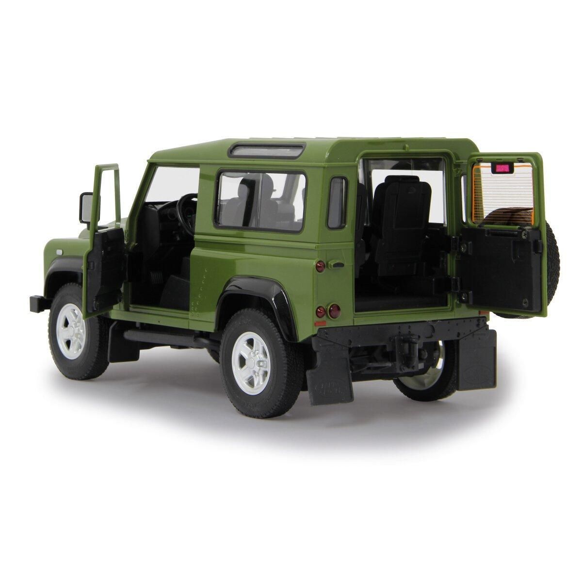 Jamara Voiture télécommandée Land Rover Defender 1:14 vert 2,4GHz