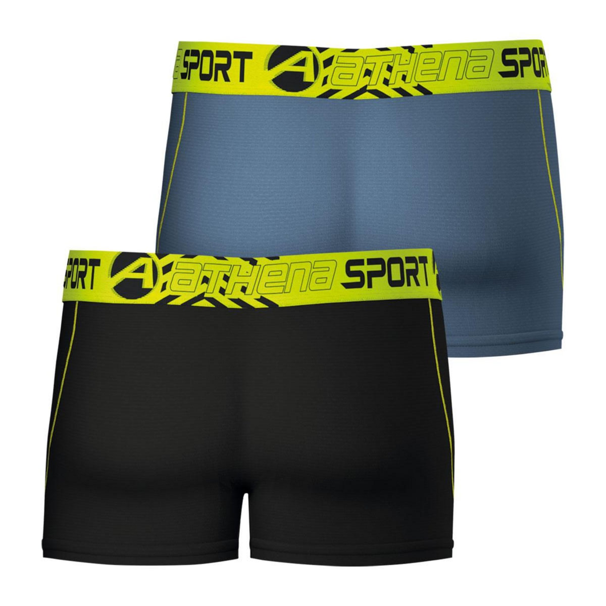 Athena Lot de 2 boxers homme Air Performance