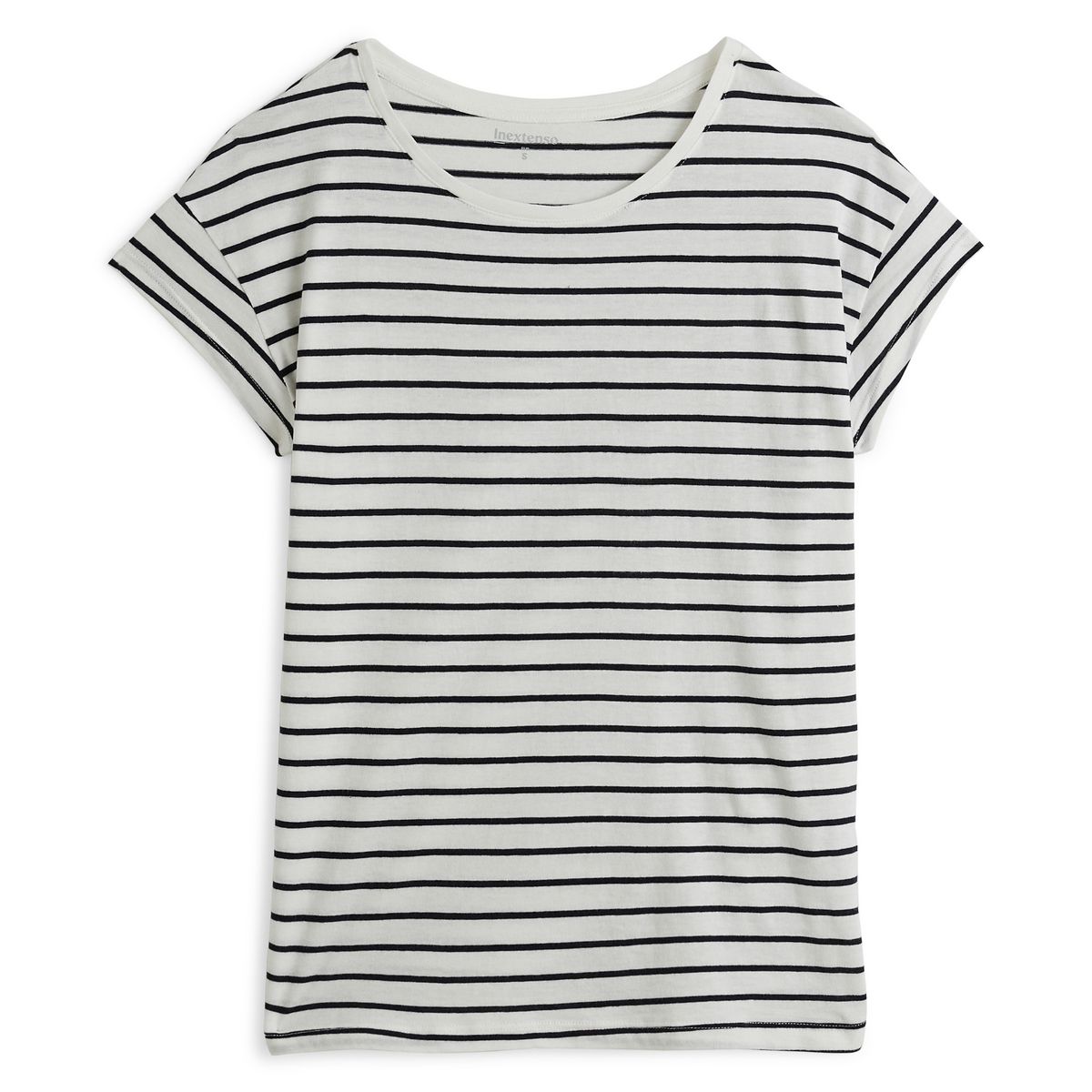 INEXTENSO T-shirt écru femme