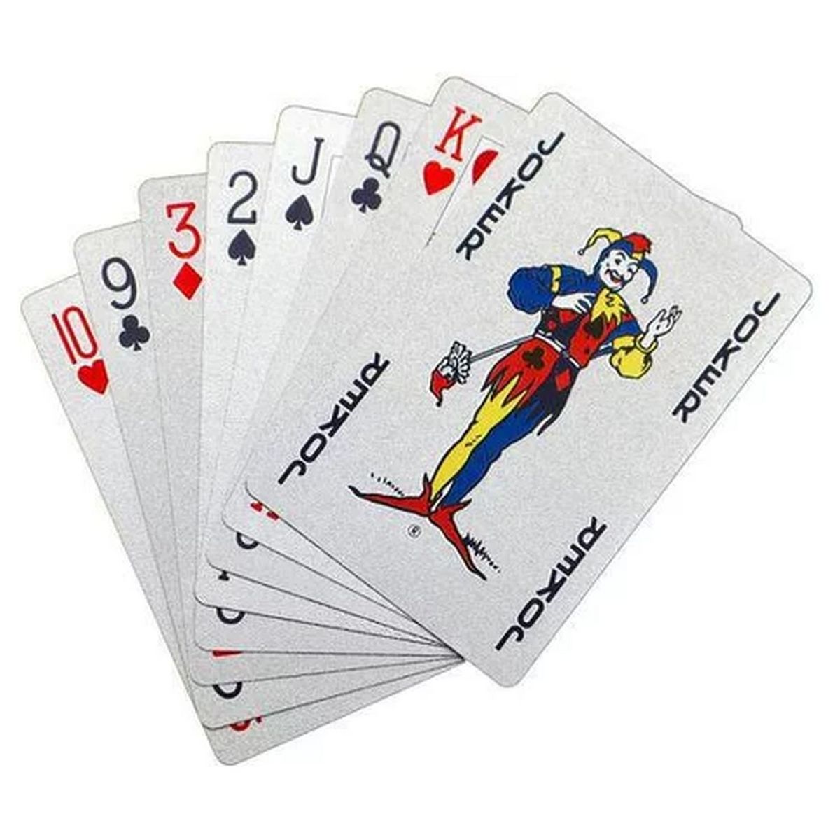  WINNING MOVES Jeu de 54 cartes Argent