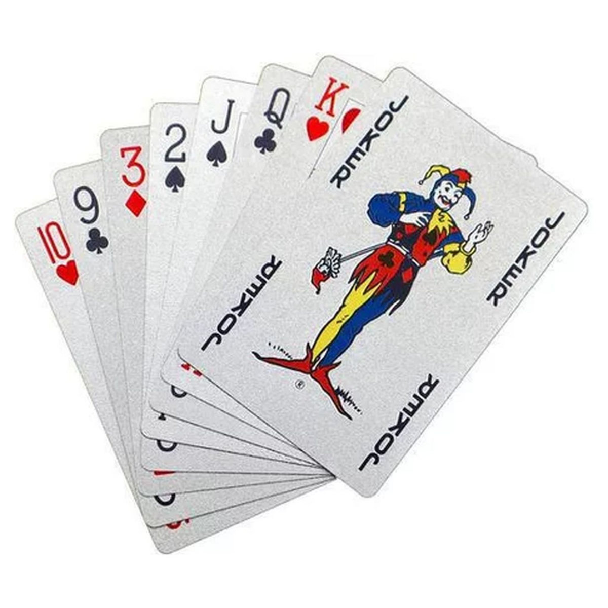  WINNING MOVES Jeu de 54 cartes Argent