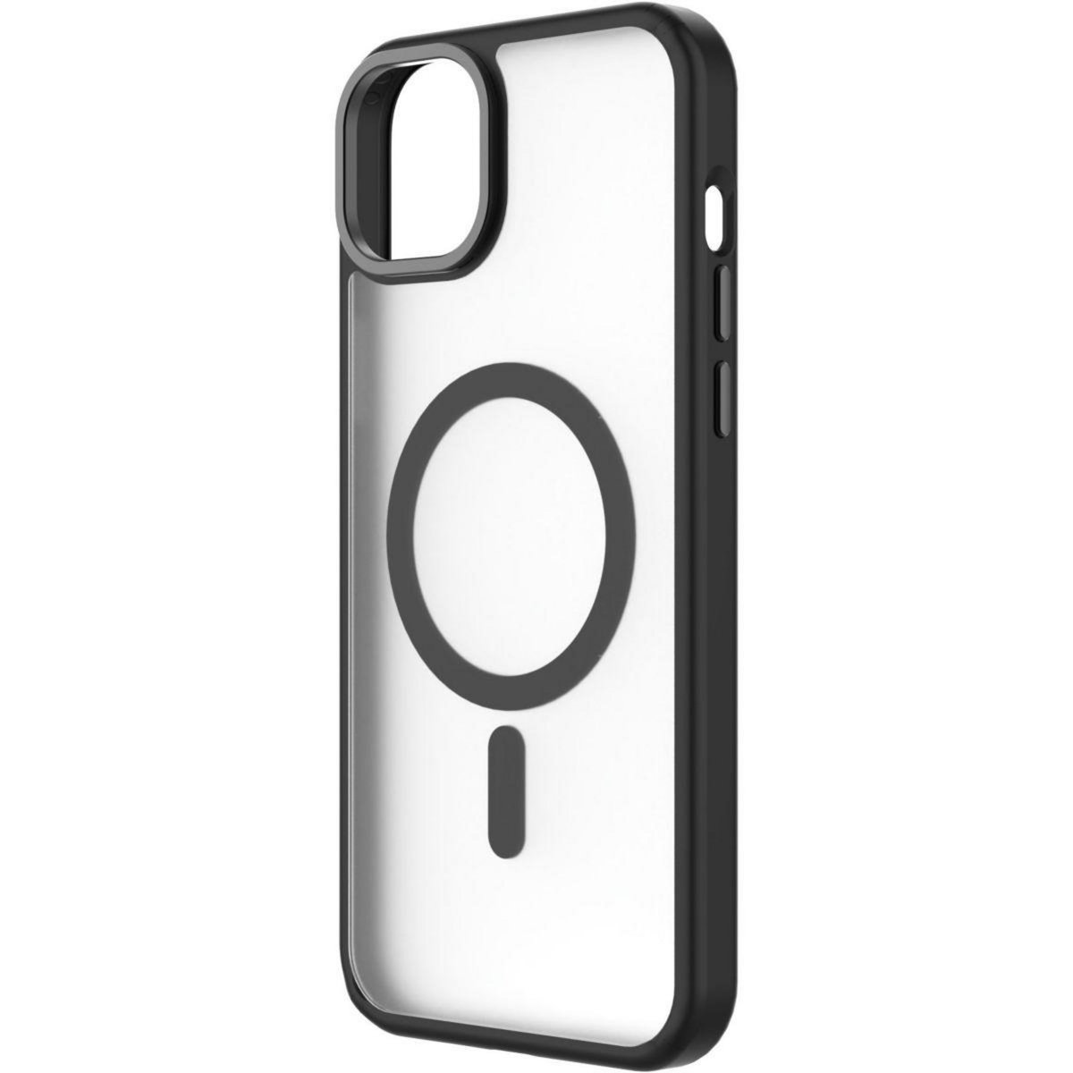 Qdos Coque bumper iPhone 15 Plus MagSafe Hybrid SNAP noir