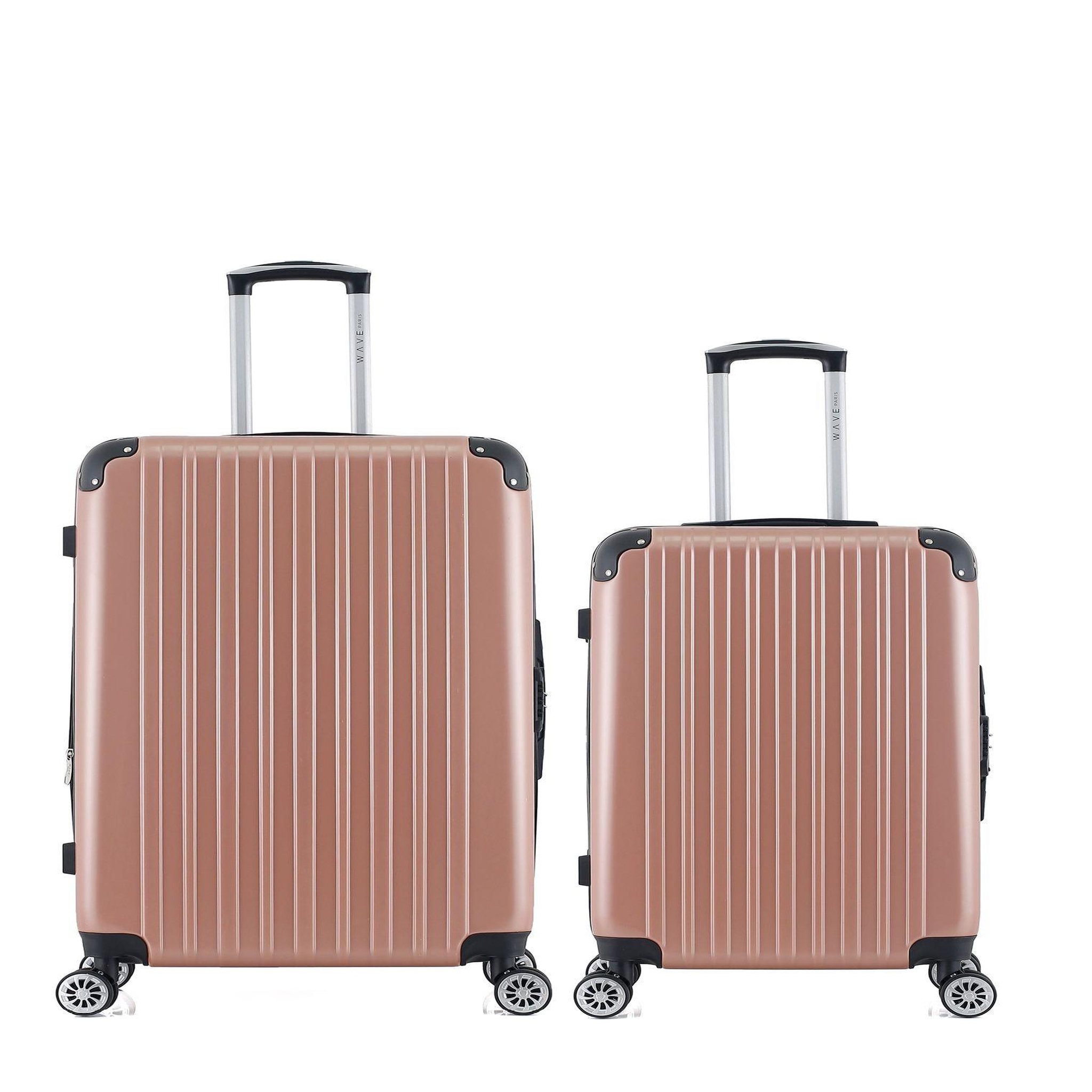 WAVE PARIS WAVE PARIS - LOT DE 2 - Valises grand format et weekend DENALI