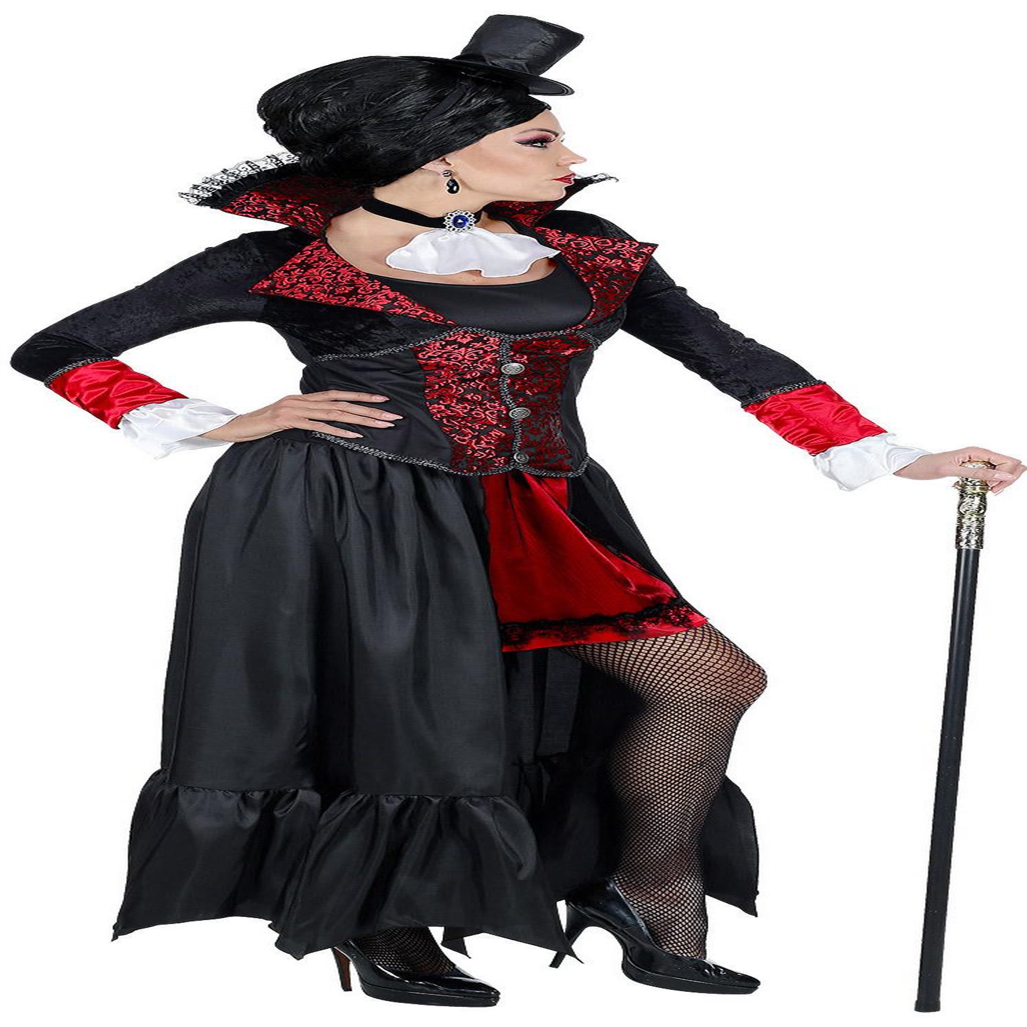 Voir la diapositive 3 : WIDMANN Déguisement Vampire - Femme - S