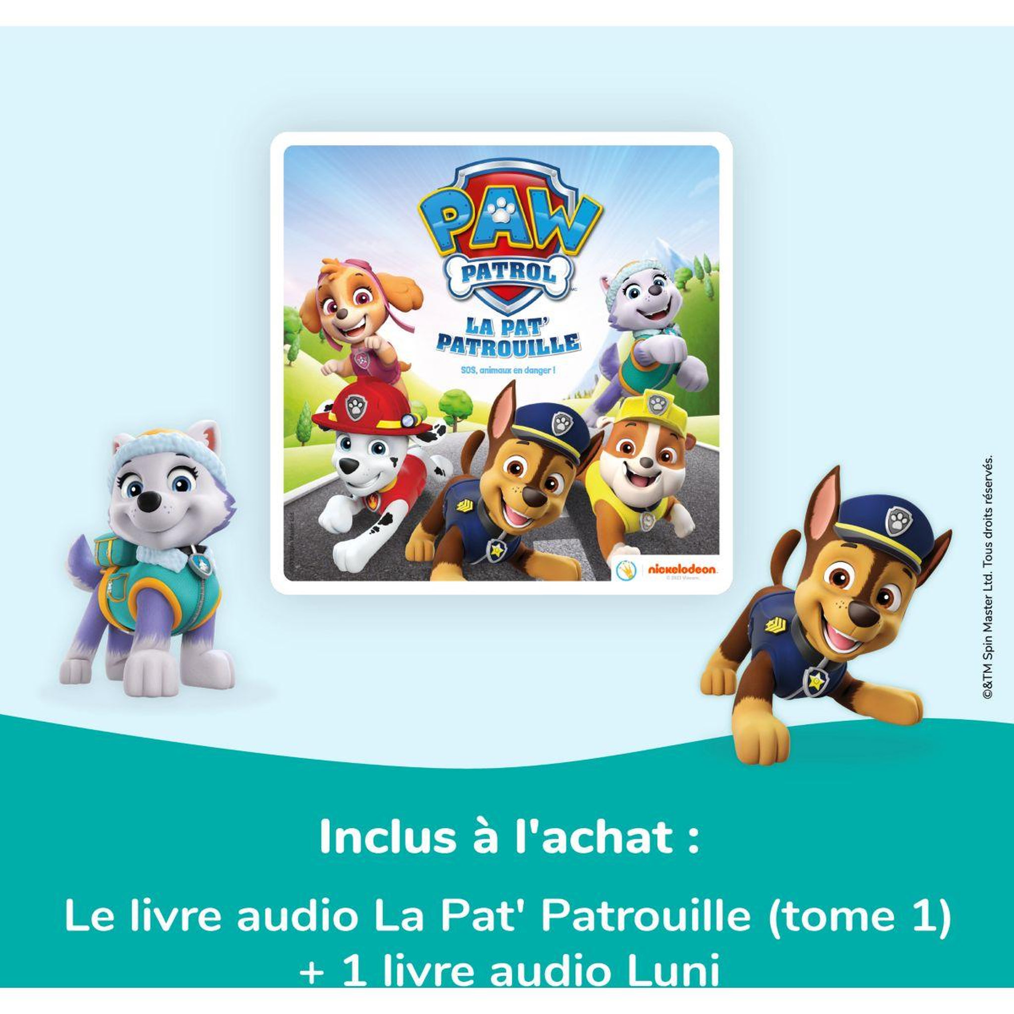 Voir la diapositive 4 : Lunii Boîte à histoires Edition Limitée Pat Patrouille