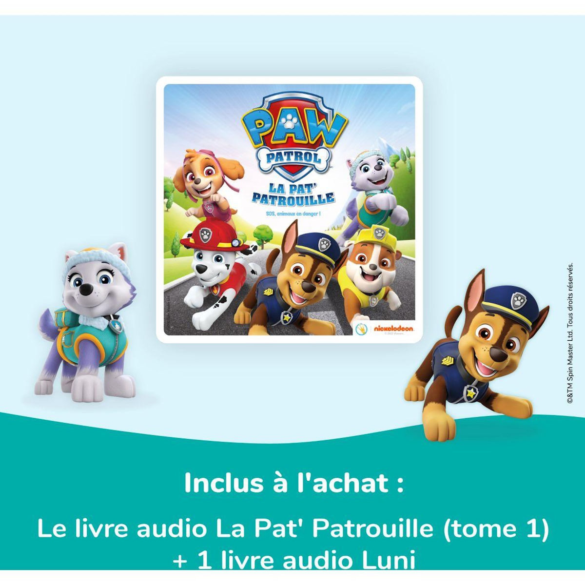 Lunii Boîte à histoires Edition Limitée Pat Patrouille