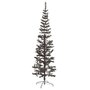 Voir la diapositive 2 : VIDAXL Sapin de Noël etroit Noir 210 cm