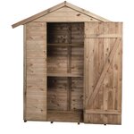 Forest Style Armoire de jardin bois - Autoclavé - 1,1m² - LEO