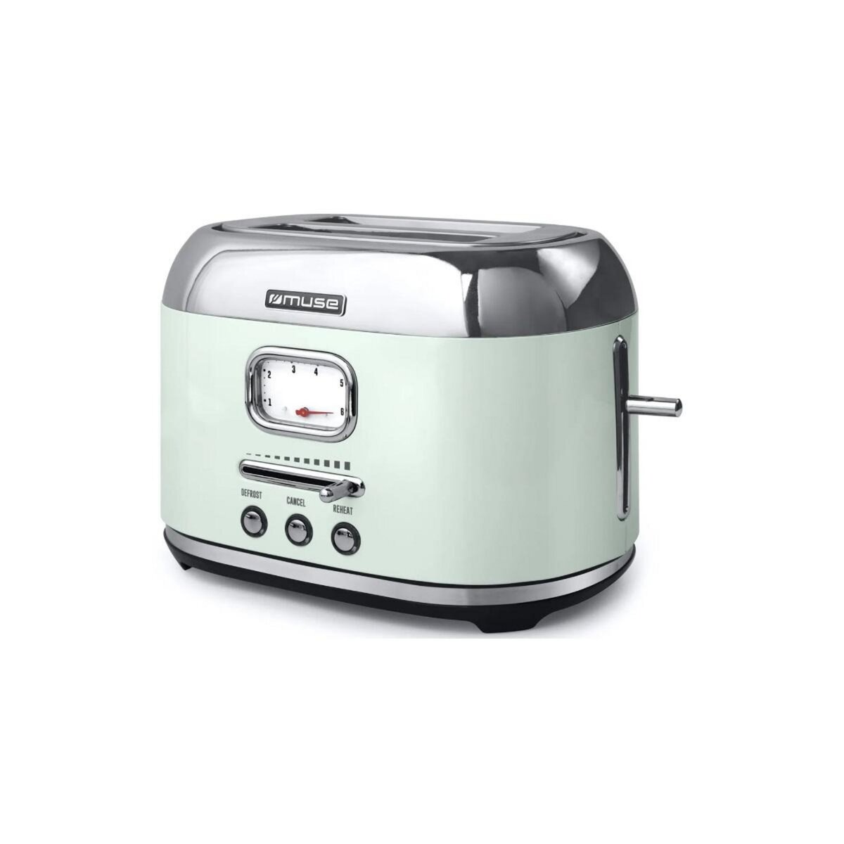 Muse Grille-pains 2 fentes 950w inox - MS-120AG