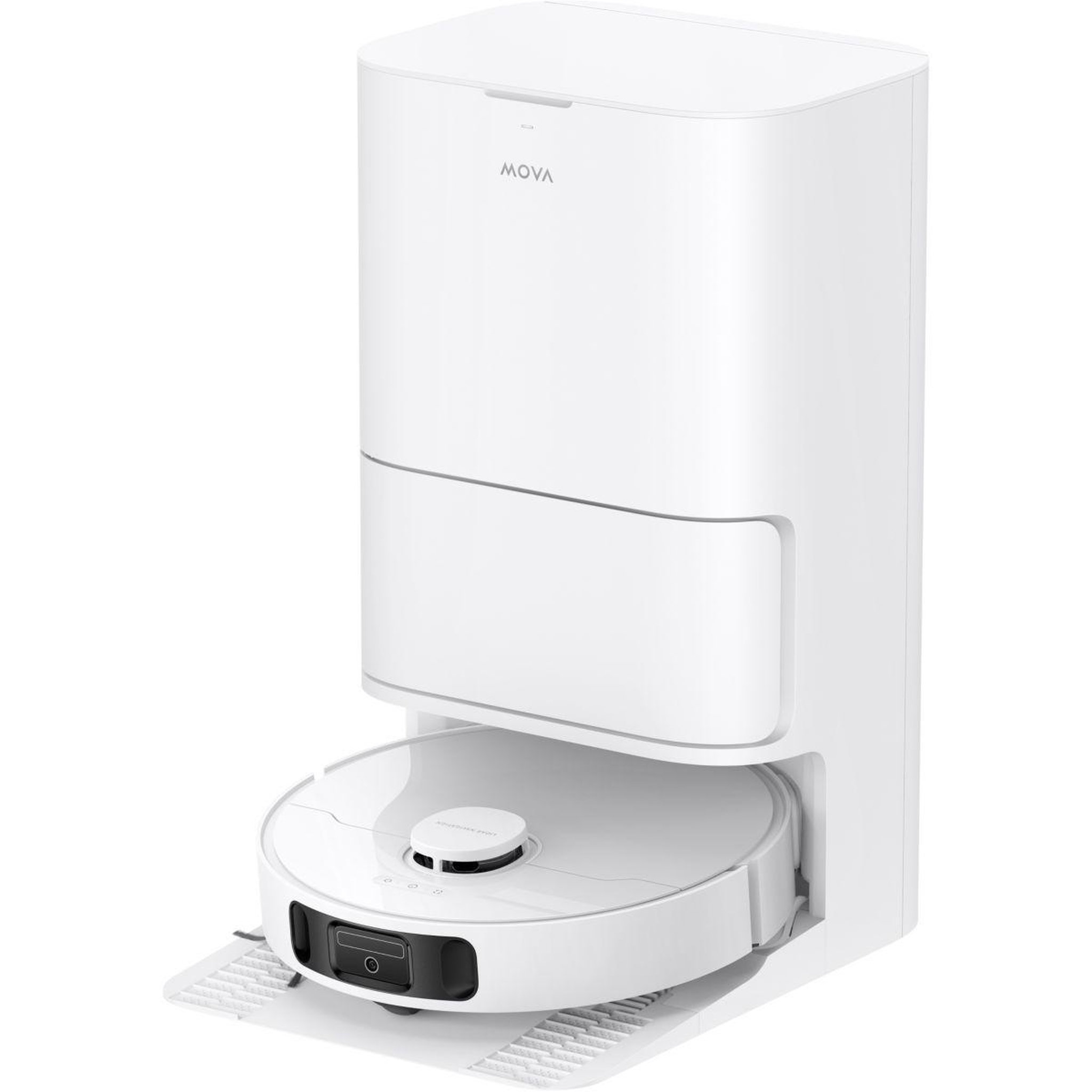 Voir la diapositive 4 : MOVA Robot Aspirateur Laveur E30 Ultra