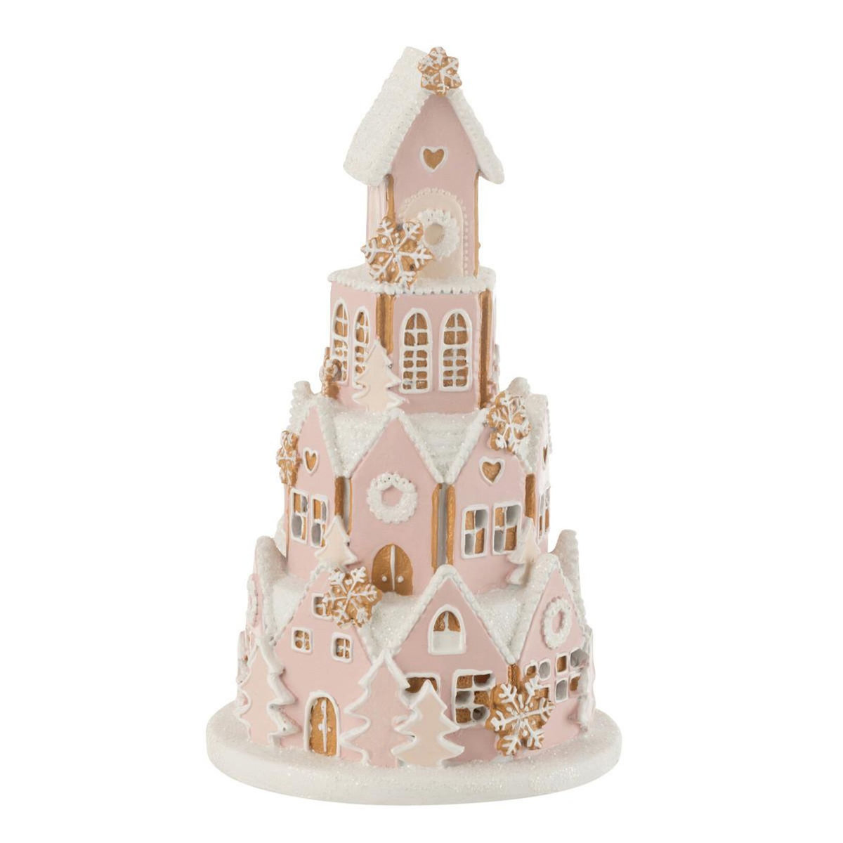 Paris Prix Maison Pain d'Épice Déco  Rosie  22cm Rose