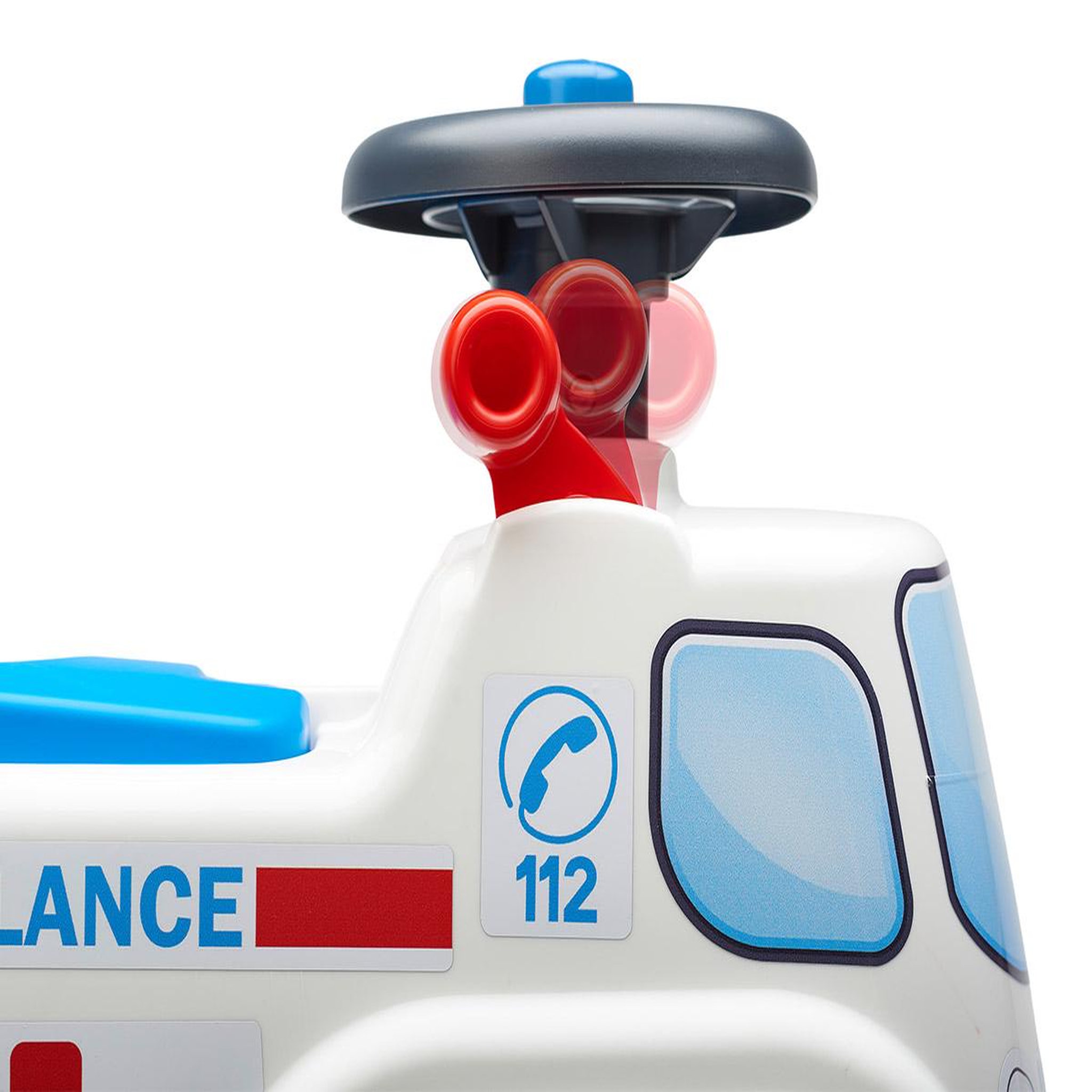Voir la diapositive 3 : FALK Porteur enfant ambulance 1 à 3 ans - falk