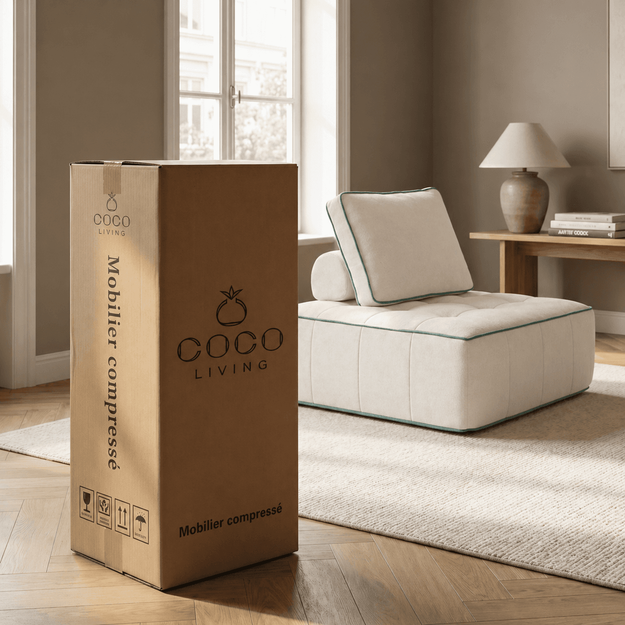 Voir la diapositive 3 : COCO LIVING Coco Living Fauteuil Zen