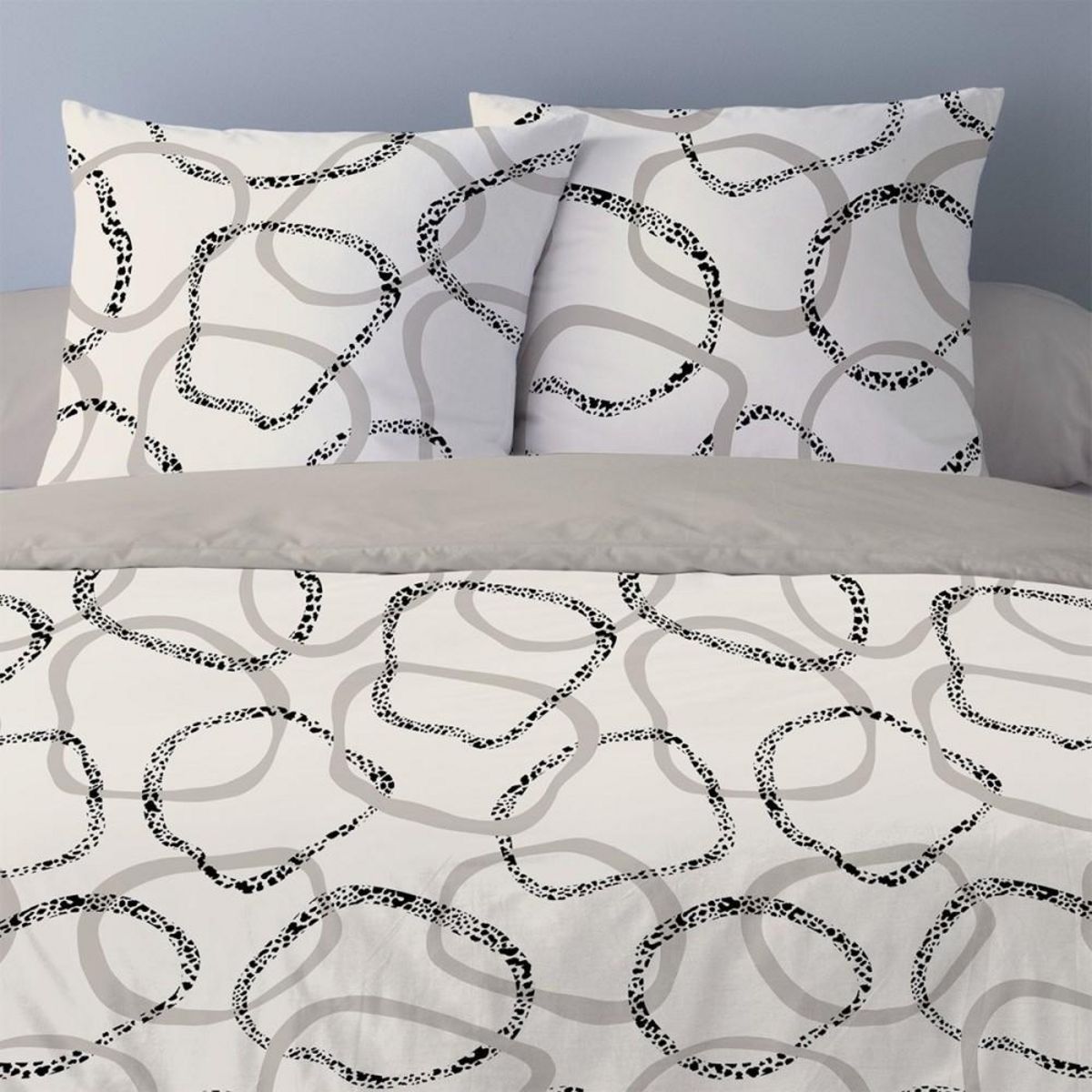 Dourev Housse de couette 240x220 Roan + 2 taies