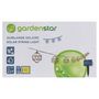 Voir la diapositive 4 : GARDENSTAR Guirlande solaire 10 lanternes géométriques 3,80m