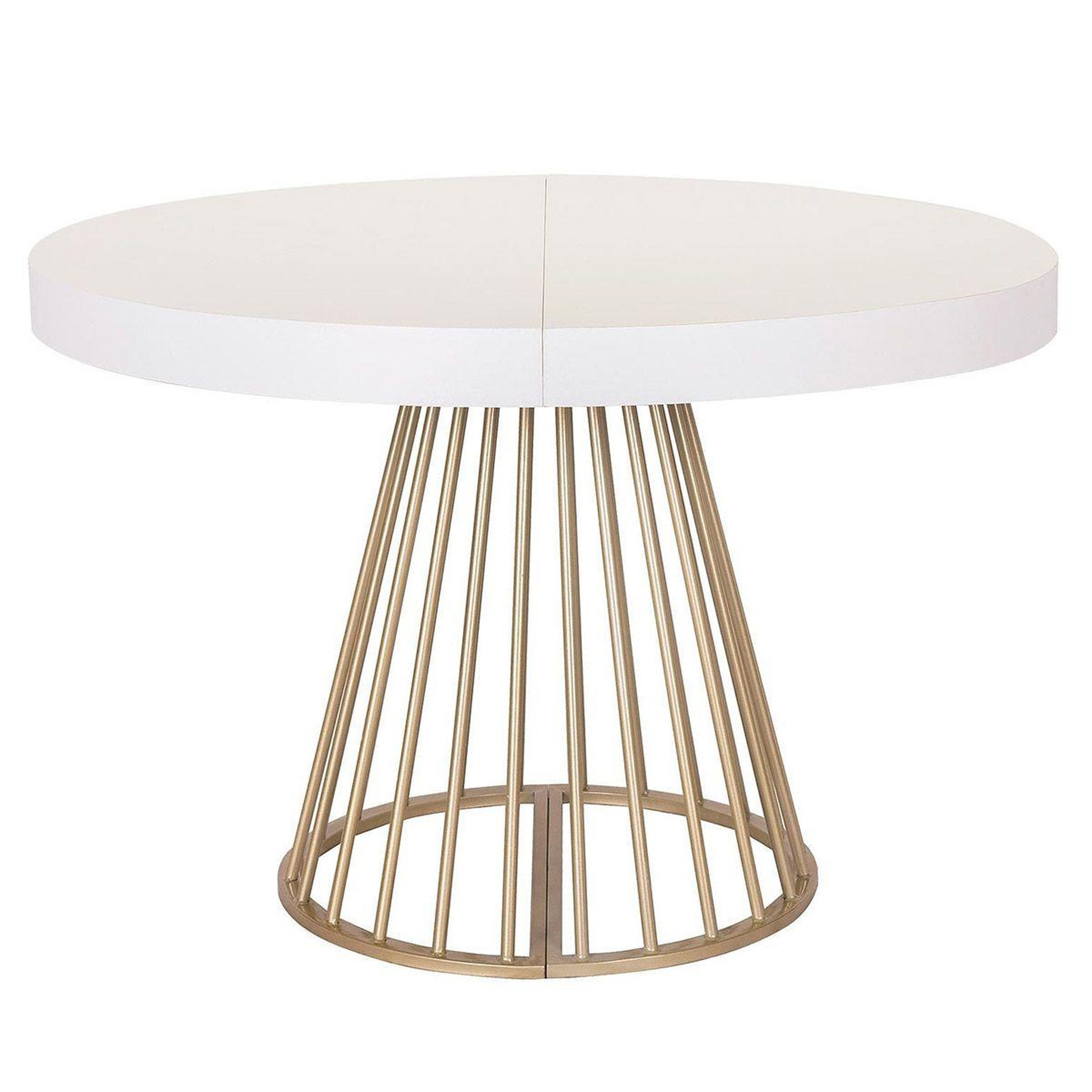 Paris Prix Table de repas extensible  resoa  110-260cm blanc