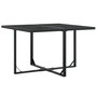 Voir la diapositive 3 : VIDAXL Ensemble a manger de jardin 9 pcs noir textilene