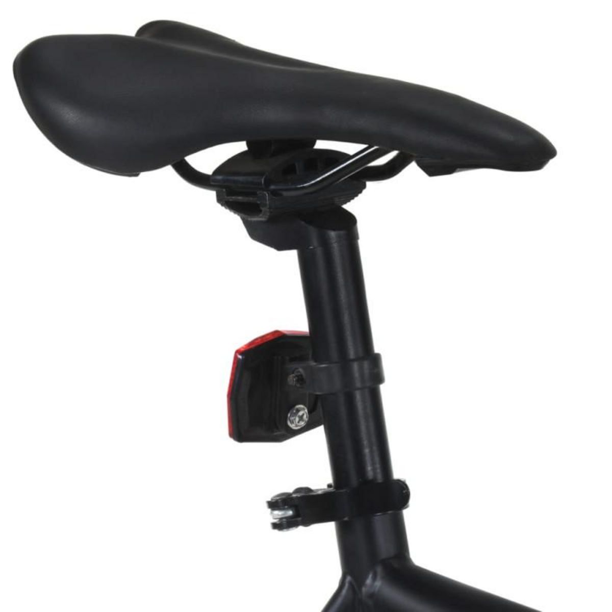 VIDAXL Vélo à pignon fixe noir et vert 700c 51 cm