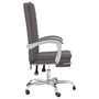 Voir la diapositive 4 : VIDAXL Fauteuil inclinable de bureau Gris Similicuir