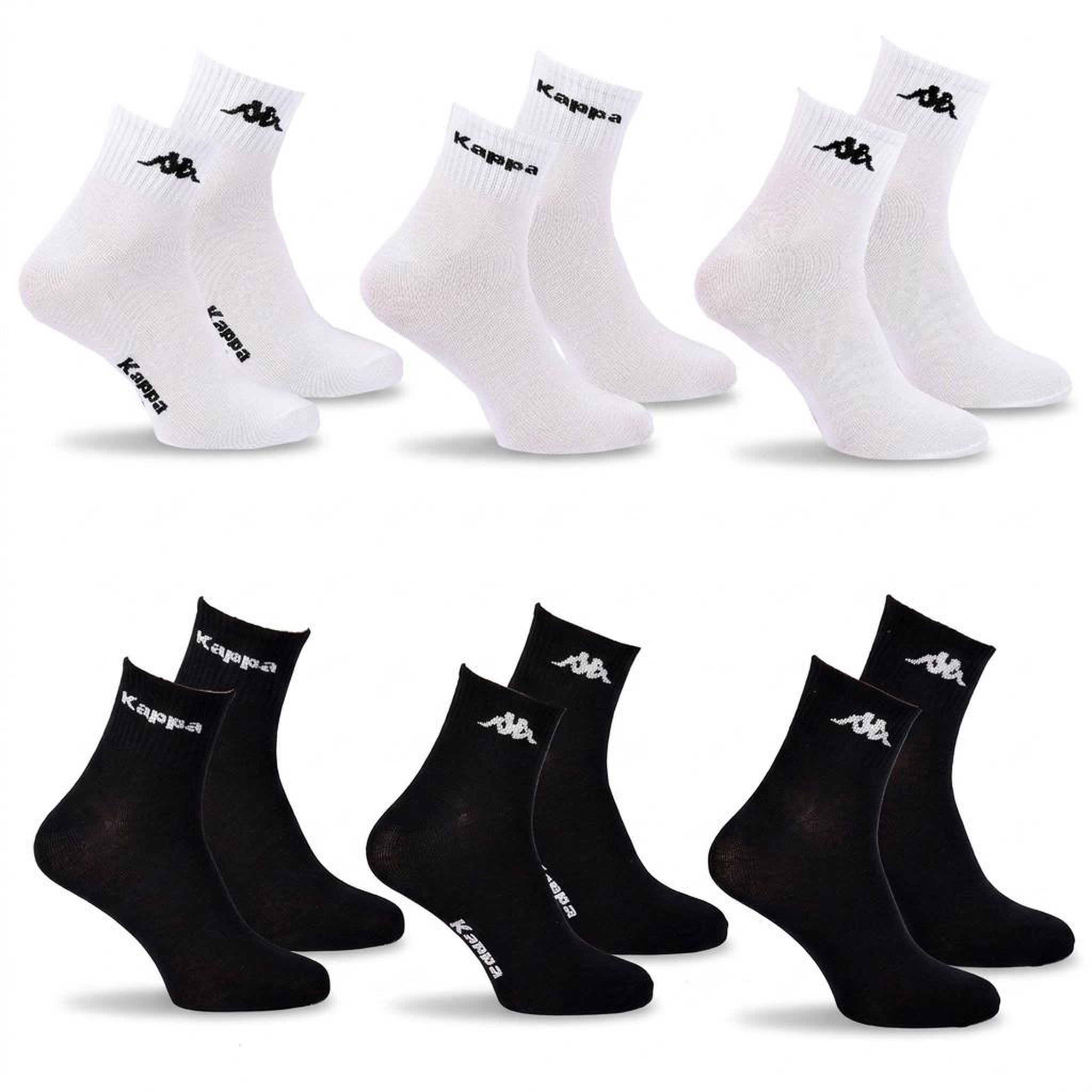 Voir la diapositive 1 : KAPPA Pack de Chaussettes Femme Quarter KAPPA (Lot de 6)