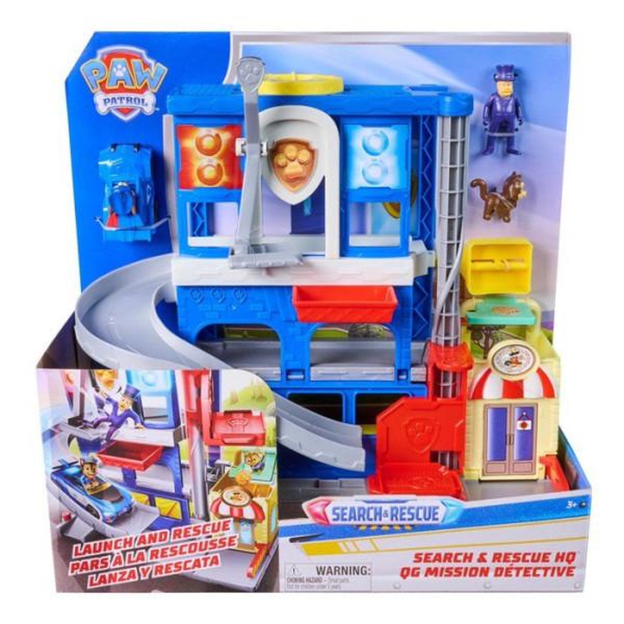 Spin Master Playset poste de police - Pup squad - Search & Rescue - La Pat'Patrouille