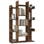 Voir la diapositive 4 : VIDAXL Bibliotheque Chene marron 86x25,5x140 cm Bois d'ingenierie