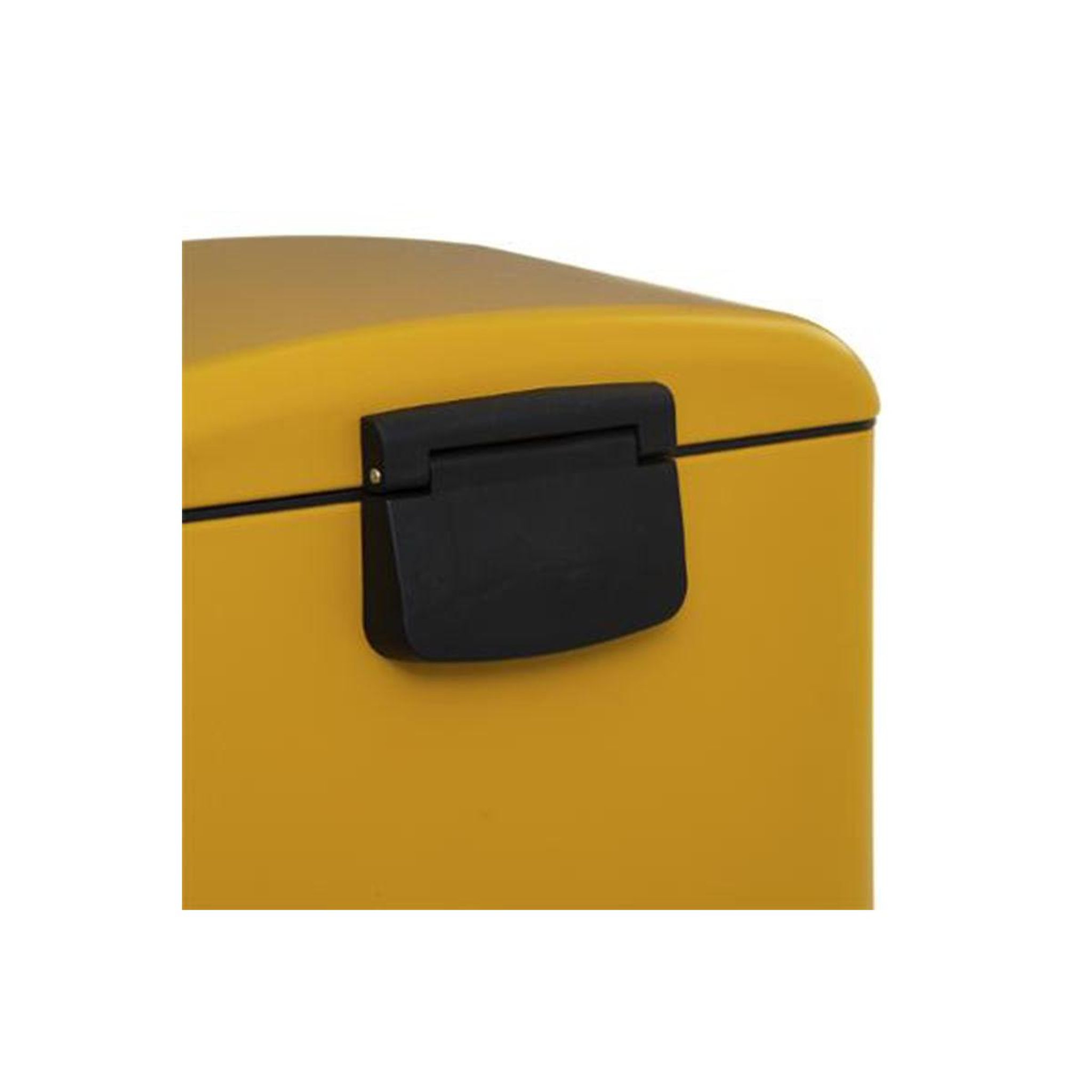Voir la diapositive 3 : FIVE Poubelle de cuisine en métal  ariane  30l jaune