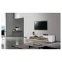 Voir la diapositive 2 : Meuble TV moderne 4 portes 2 tiroirs L200cm SORRENTE