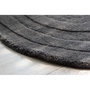 Voir la diapositive 6 : Paris Prix Tapis Demi-Rond  Nora  50x80cm Gris