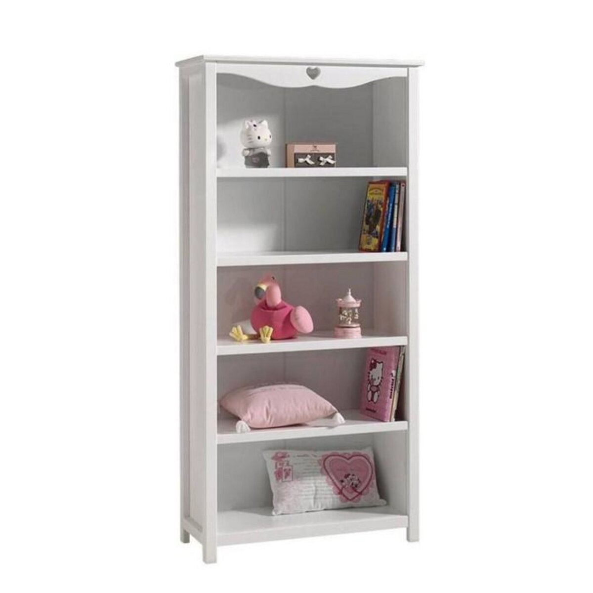 Paris Prix Pack - Bureau Enfant & Bibliothèque  Amori  Blanc