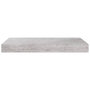 Voir la diapositive 5 : VIDAXL Etagere murale flottante gris beton 40x23x3,8 cm MDF