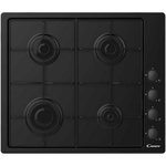 Candy Table de cuisson gaz 60cm 4 feux noir - chw6lbb