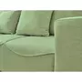 LISA DESIGN Capucine - canapé d'angle réversible - convertible avec coffre - 4 places - en tissu -