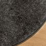 Voir la diapositive 4 : VIDAXL Tapis ISTAN a poils longs aspect brillant anthracite Ø 160 cm