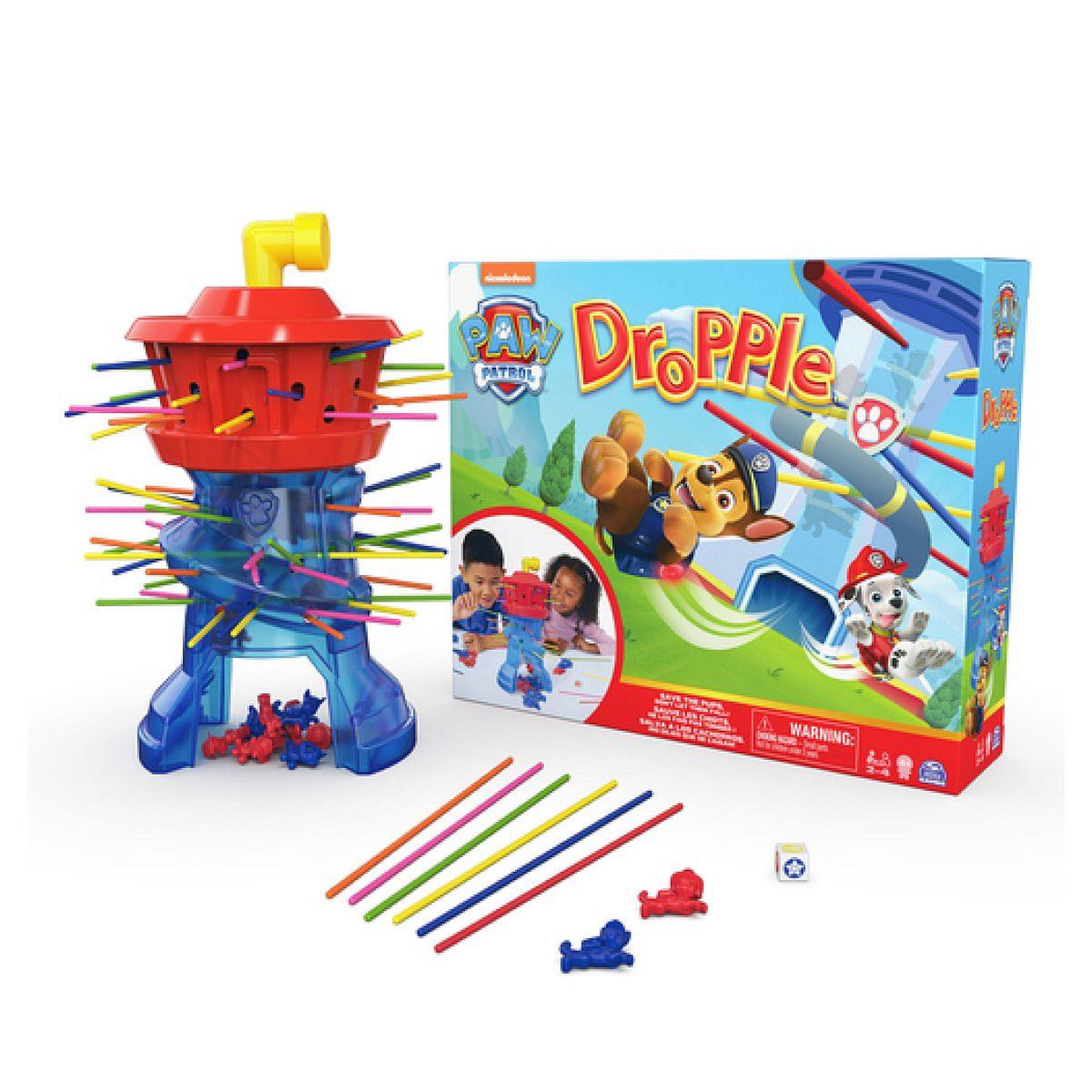 Voir la diapositive 2 : SpinMaster Paw patrol dropple - le jeu de société